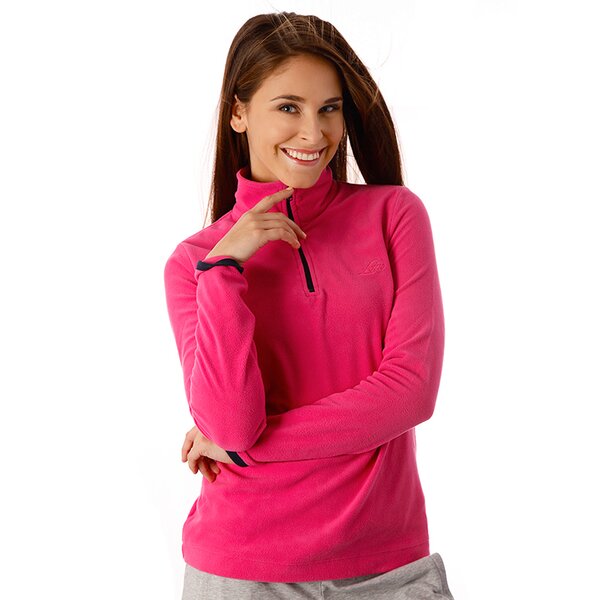 Bluza damska LOTTO POLAR SWEAT DENISE PILE BS q6823 kolor różowy