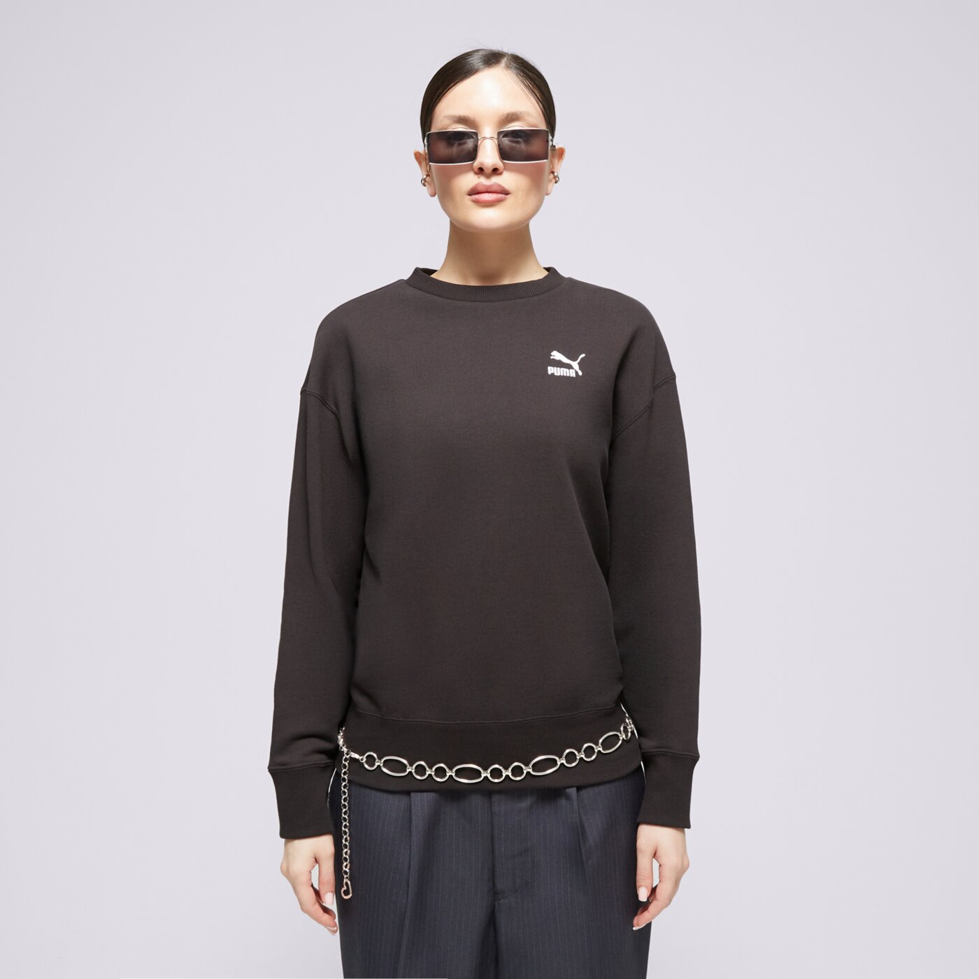 Bluza damska PUMA BLUZA BETTER CLASSICS RELAXED 62423101 kolor czarny