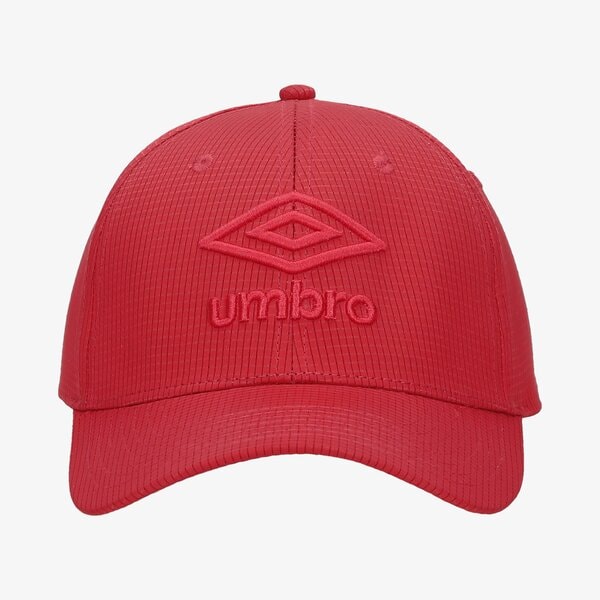 Czapka z daszkiem damska UMBRO CZAPKA LANCASTER up121cap04001 kolor czerwony
