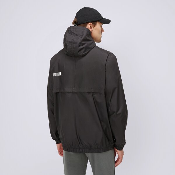 Kurtka przejściowa męska PUMA KURTKA ESS SOLID WINDBREAKER 847484 52 kolor czarny