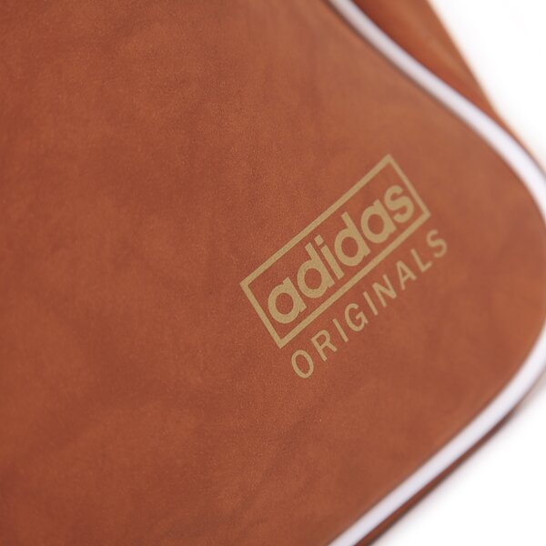 Torba sportowa damska ADIDAS TORBA AIRLINER SUEDE m30519 kolor brązowy