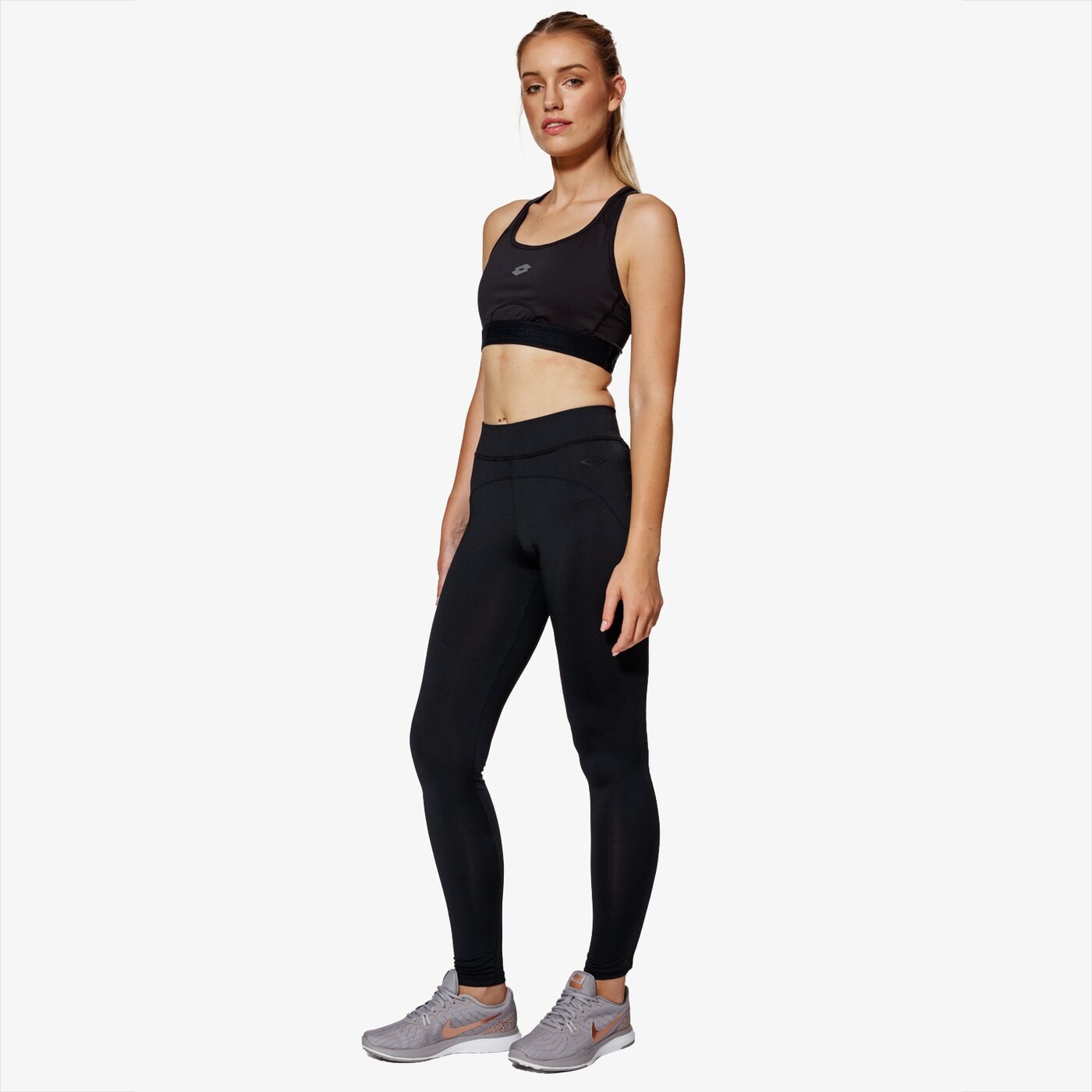 Spodnie dresowe damskie UMBRO LEGGINGS SALATO ul38spd25001 kolor czarny