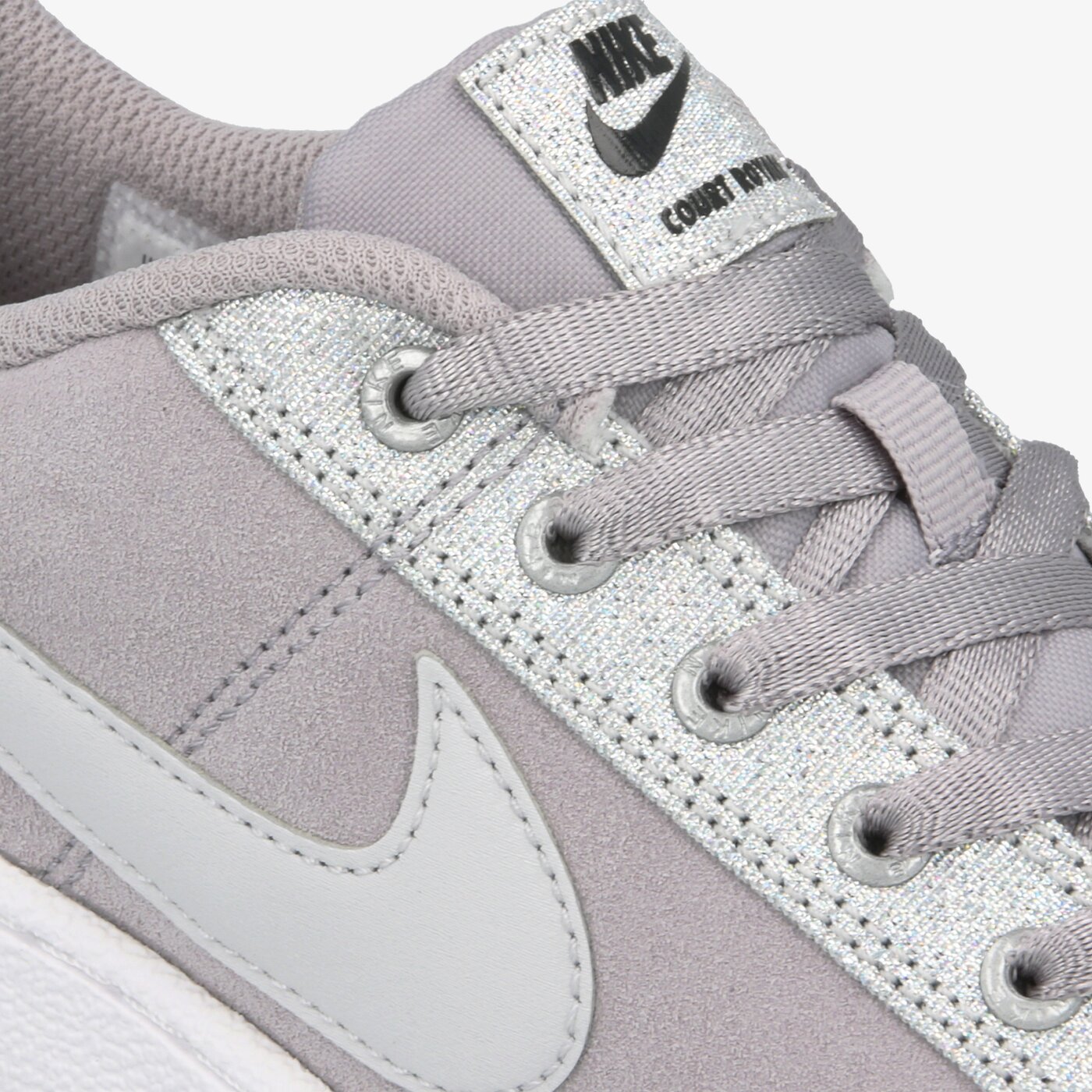 Buty sportowe damskie NIKE COURT ROYALE PREMIUM aj7731-005 kolor szary