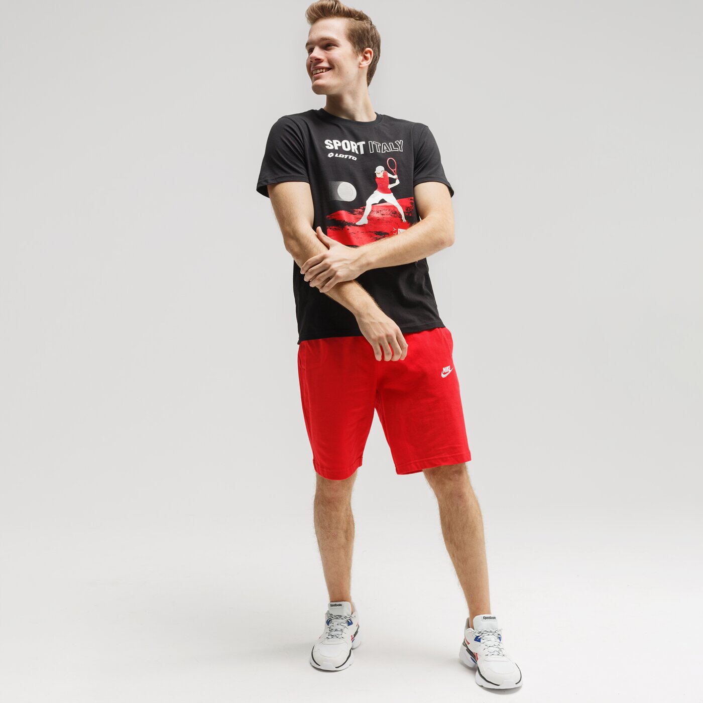 Koszulka męska LOTTO T-SHIRT OPUS lo120tsm16001 kolor czarny