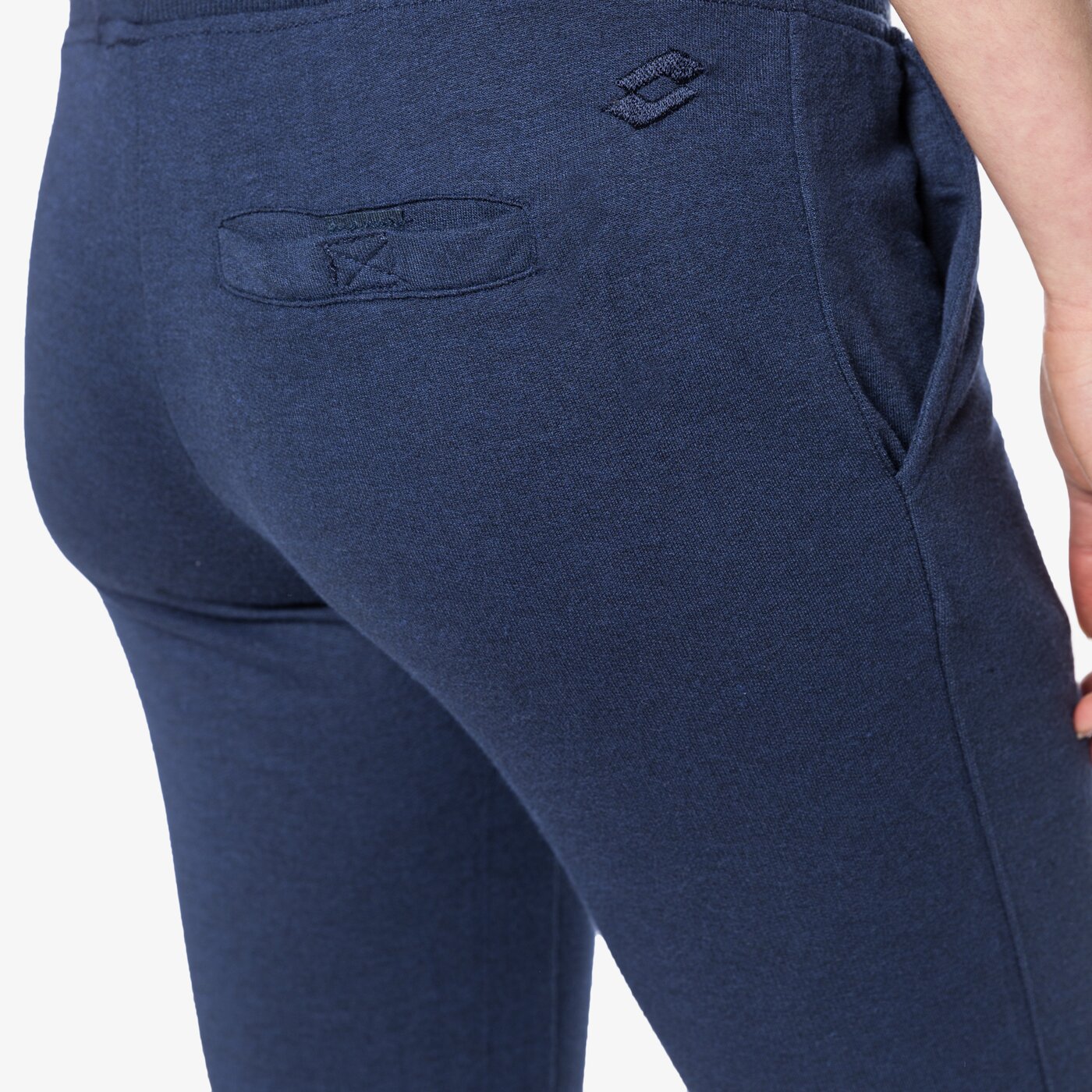 Spodnie dresowe damskie LOTTO SPODNIE PICOGORDO lo17spd02001 kolor granatowy