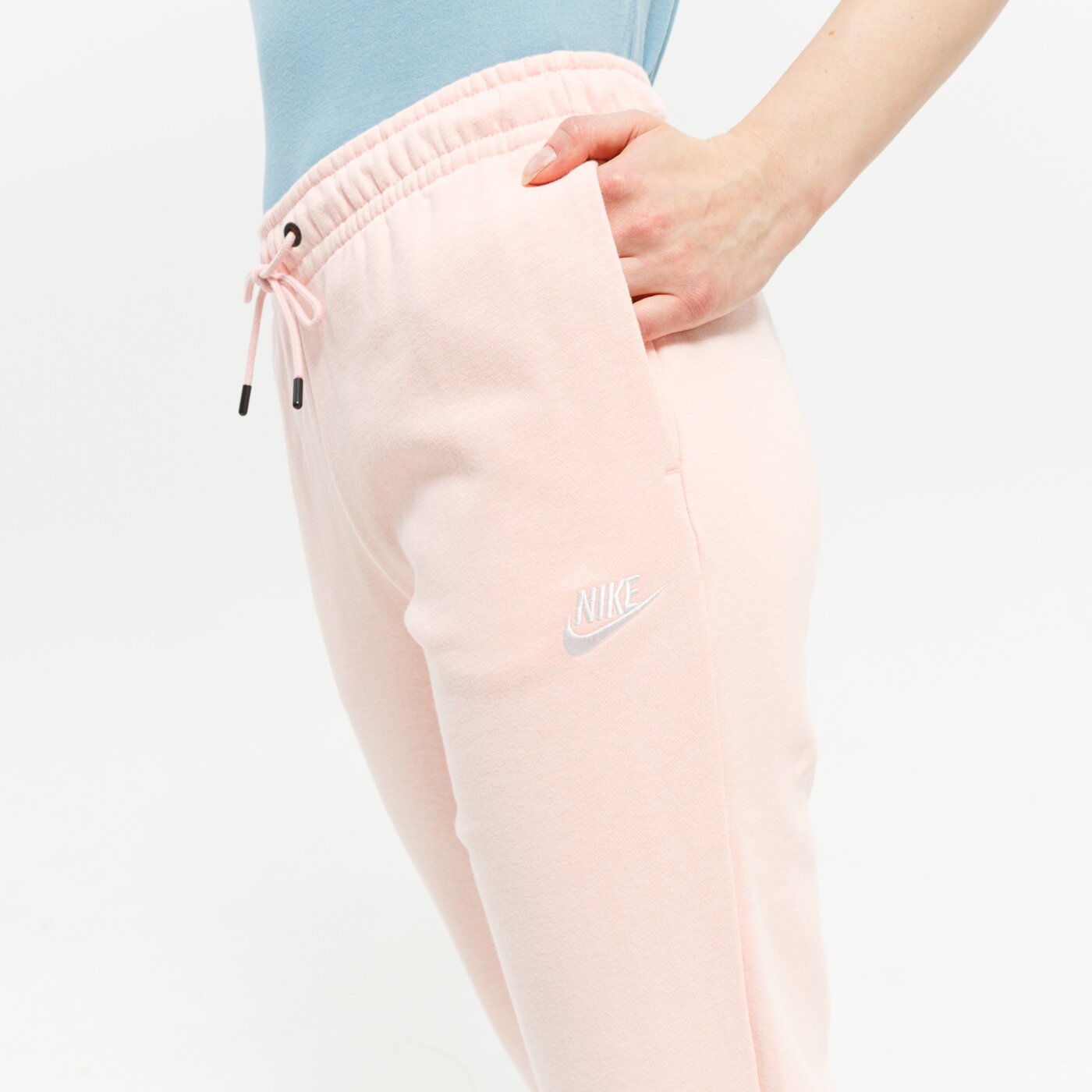 Spodnie dresowe damskie NIKE SPODNIE SPORTSWEAR ESSENTIAL bv4095-611 kolor różowy