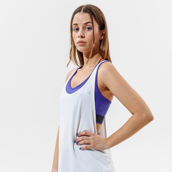 Top damski UNDER ARMOUR TOP HG 2-IN-1 TAN 1290807102 kolor biały