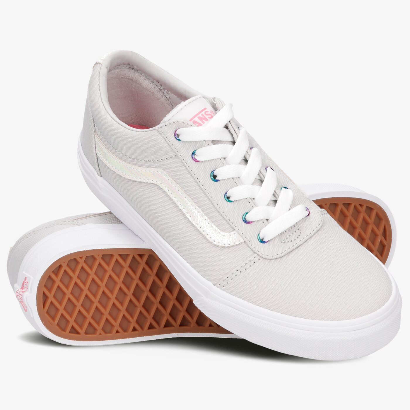 Buty dziecięce VANS MY WARD vn0a3tfwvhw1 kolor beżowy