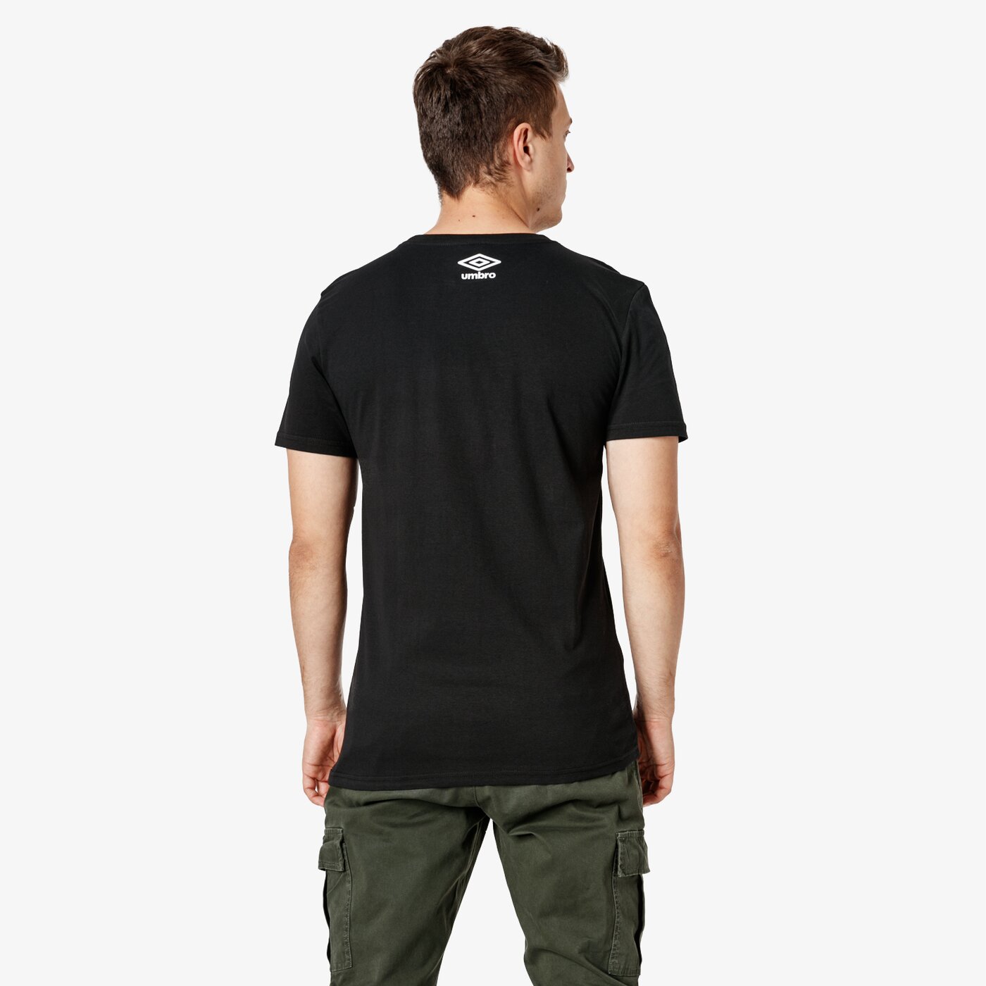 Koszulka męska UMBRO T-SHIRT SS STRONG ul38tsm04001 kolor czarny