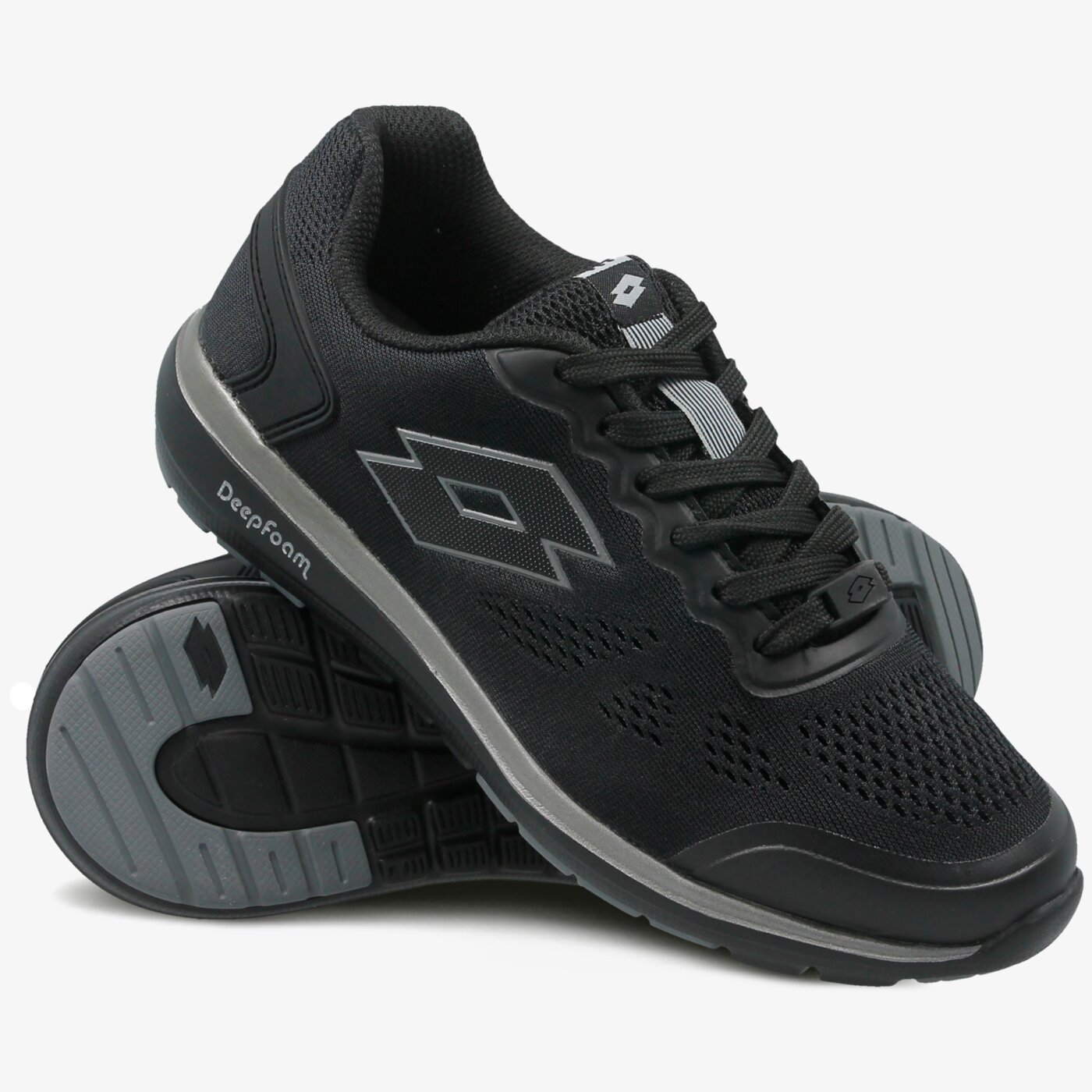 Buty sportowe damskie LOTTO CITYRIDE SUMMER AMF W t4068 kolor czarny