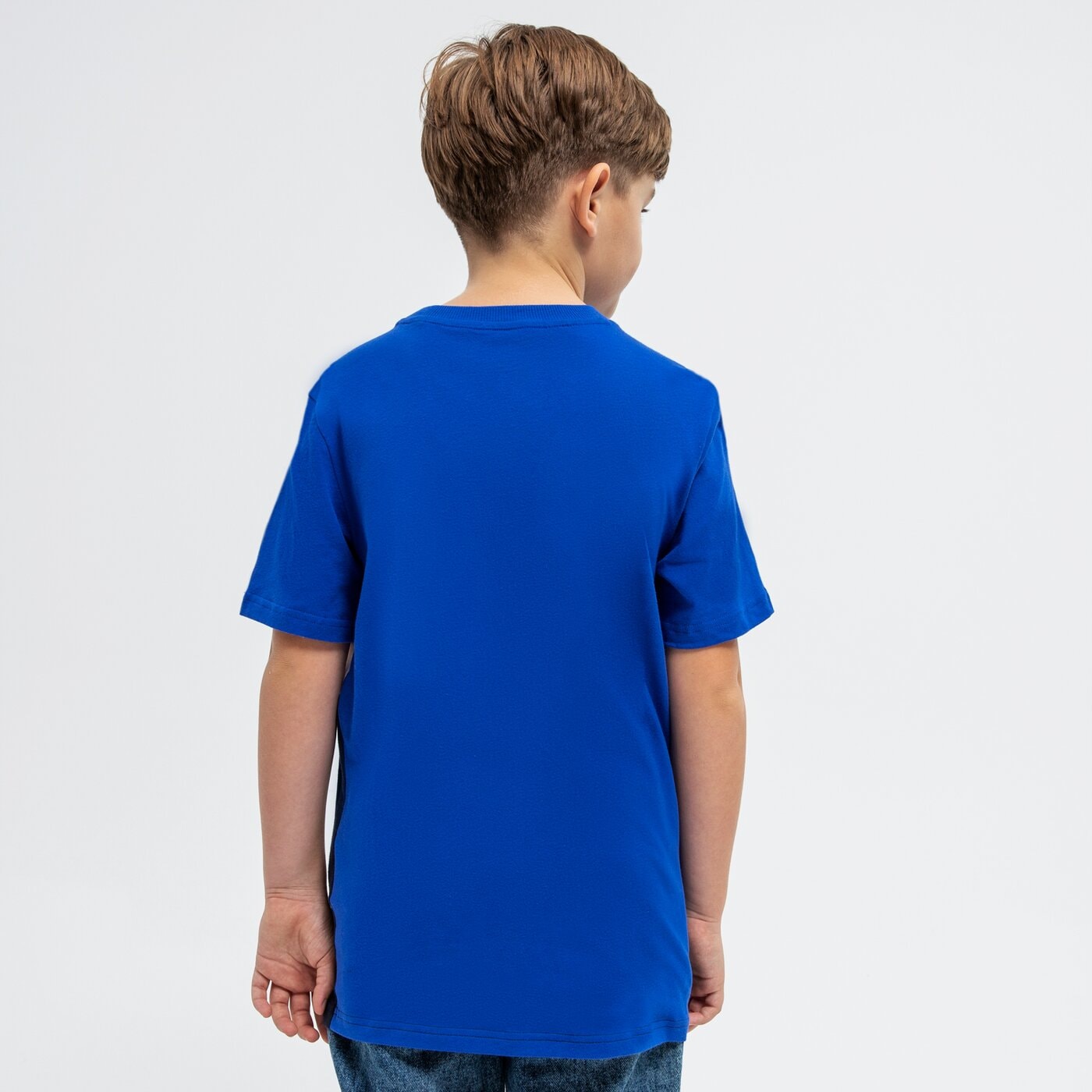 Koszulka dziecięca ADIDAS T-SHIRT SS B CB T BOY ha6317 kolor granatowy