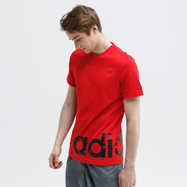 Koszulka męska ADIDAS T-SHIRT SS M GRFX LNR T 2 fi7459 kolor czerwony