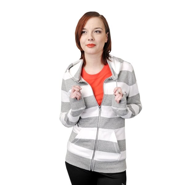 Bluza damska NIKE BLUZA SQUAD   FT YD STRIPE FZ HOODY 402750100 