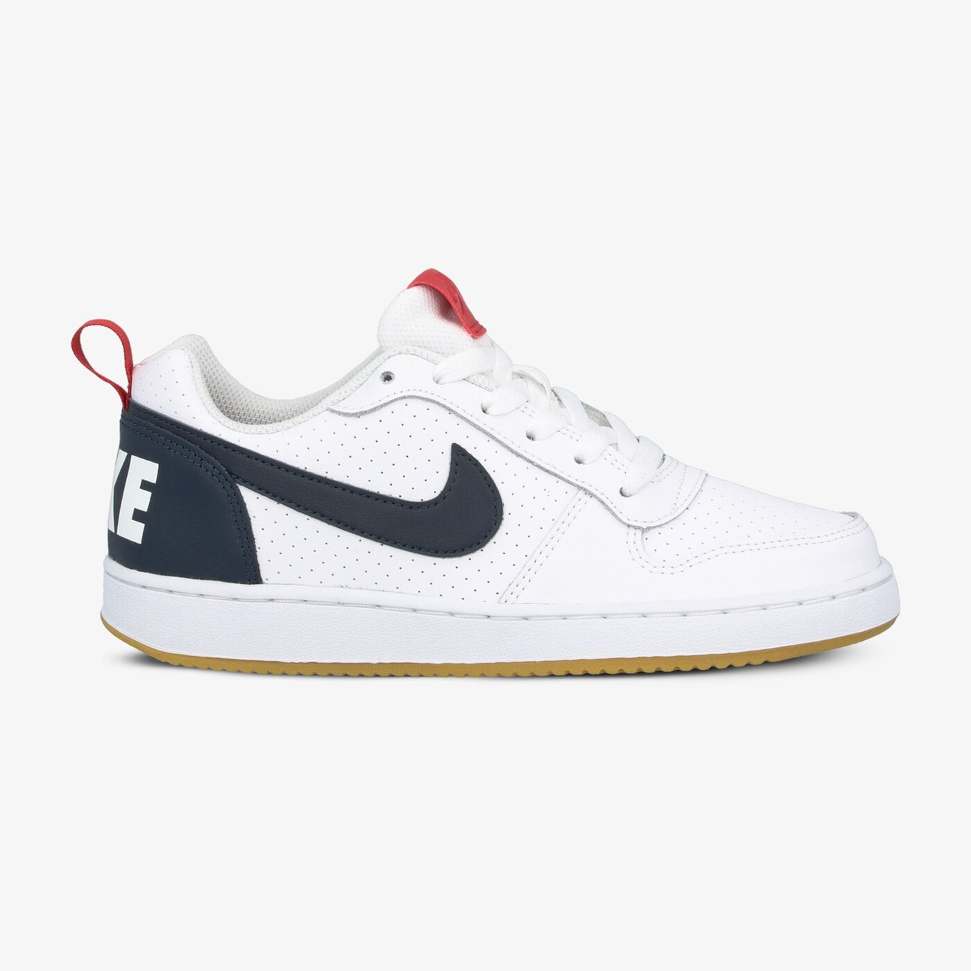 Buty dziecięce NIKE COURT BOROUGH LOW (GS) 839985-105 kolor biały