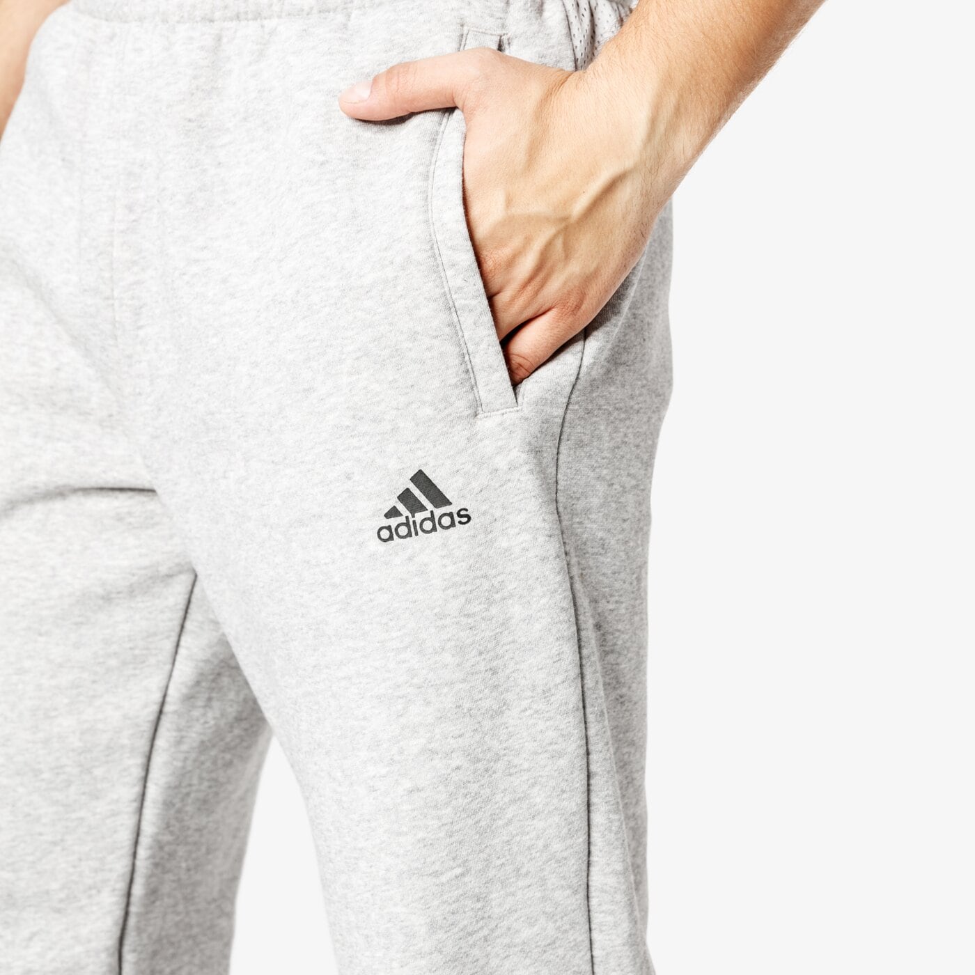 Spodnie dresowe męskie ADIDAS SPODNIE M SID PT FL dn8396 kolor szary