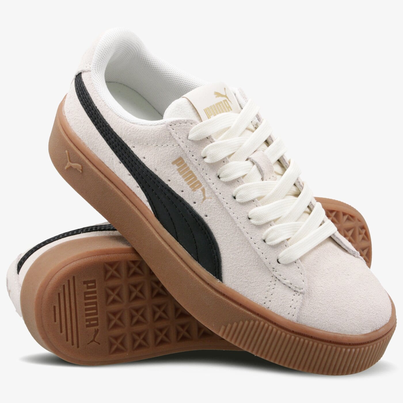 Buty sportowe damskie PUMA VIKKY STACKED SD 36914404 kolor beżowy
