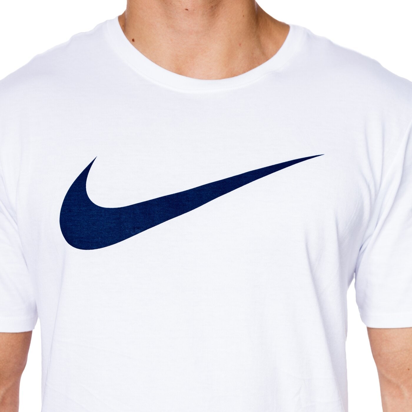 Koszulka męska NIKE T-SHIRT TEE-CHEST SWOOSH 696699106 kolor biały