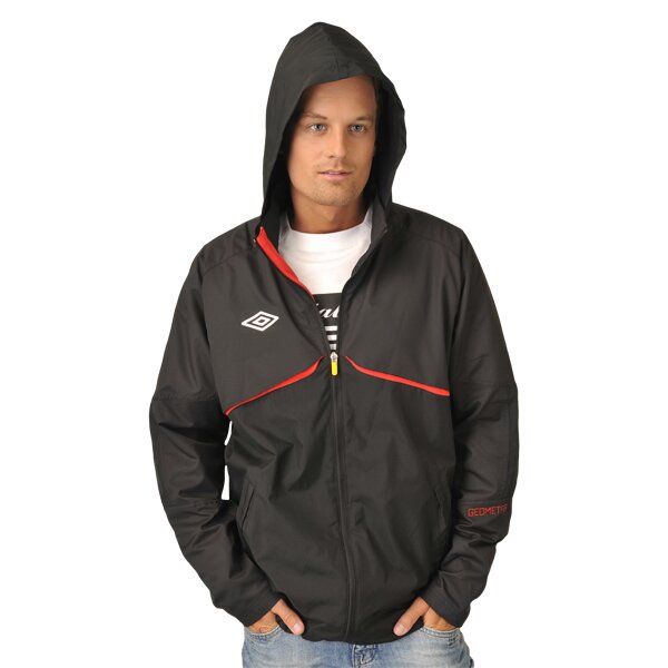 UMBRO KURTKA GEOMETRA SHOWER JACKET (60809UCGD) czarny Męskie Kurtki
