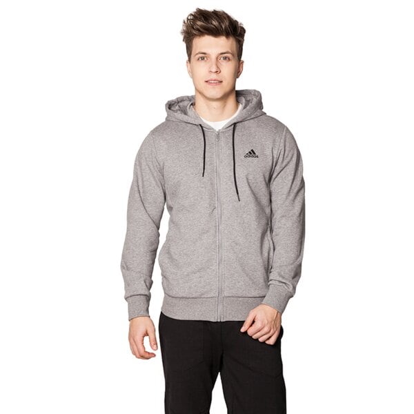 Bluza męska ADIDAS BLUZA LIN FZ HOOD FT ap1229 kolor szary