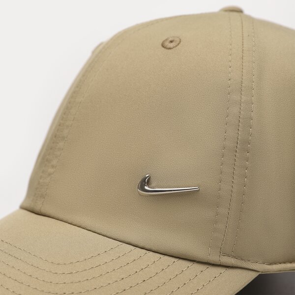 Czapka z daszkiem damska NIKE CZAPKA UNISEX SPORTSWEAR HERITAGE86 943092-276 kolor khaki