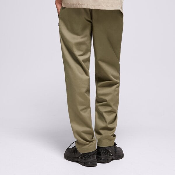 Spodnie dresowe męskie NEW BALANCE SPODNIE ICON TWILL TAPERED mp41575dek kolor khaki