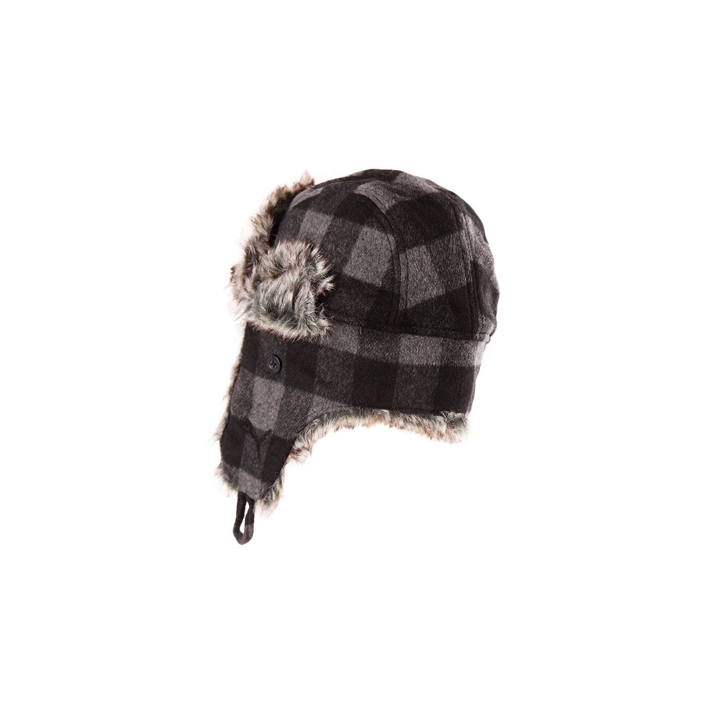 Czapka zimowa damska PUMA CZAPKA Z SHORN CHECK TRAP 84342301 kolor czarny