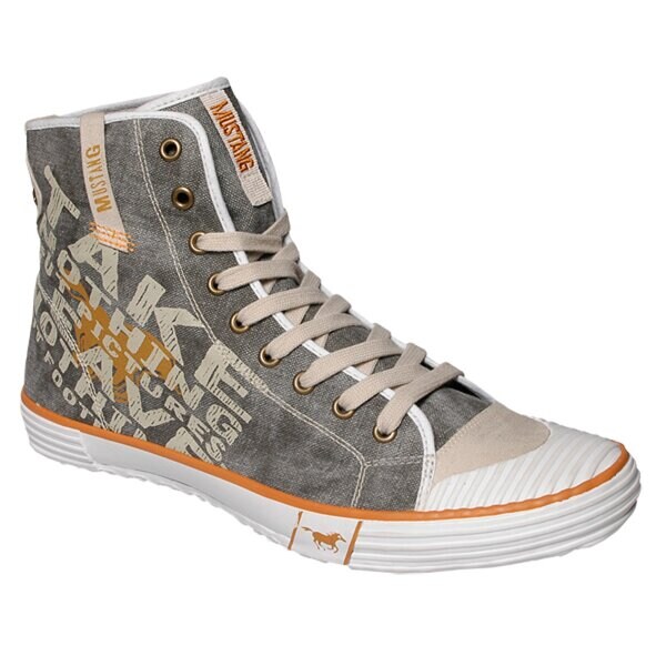 Buty sportowe męskie MUSTANG  26a059 kolor szary