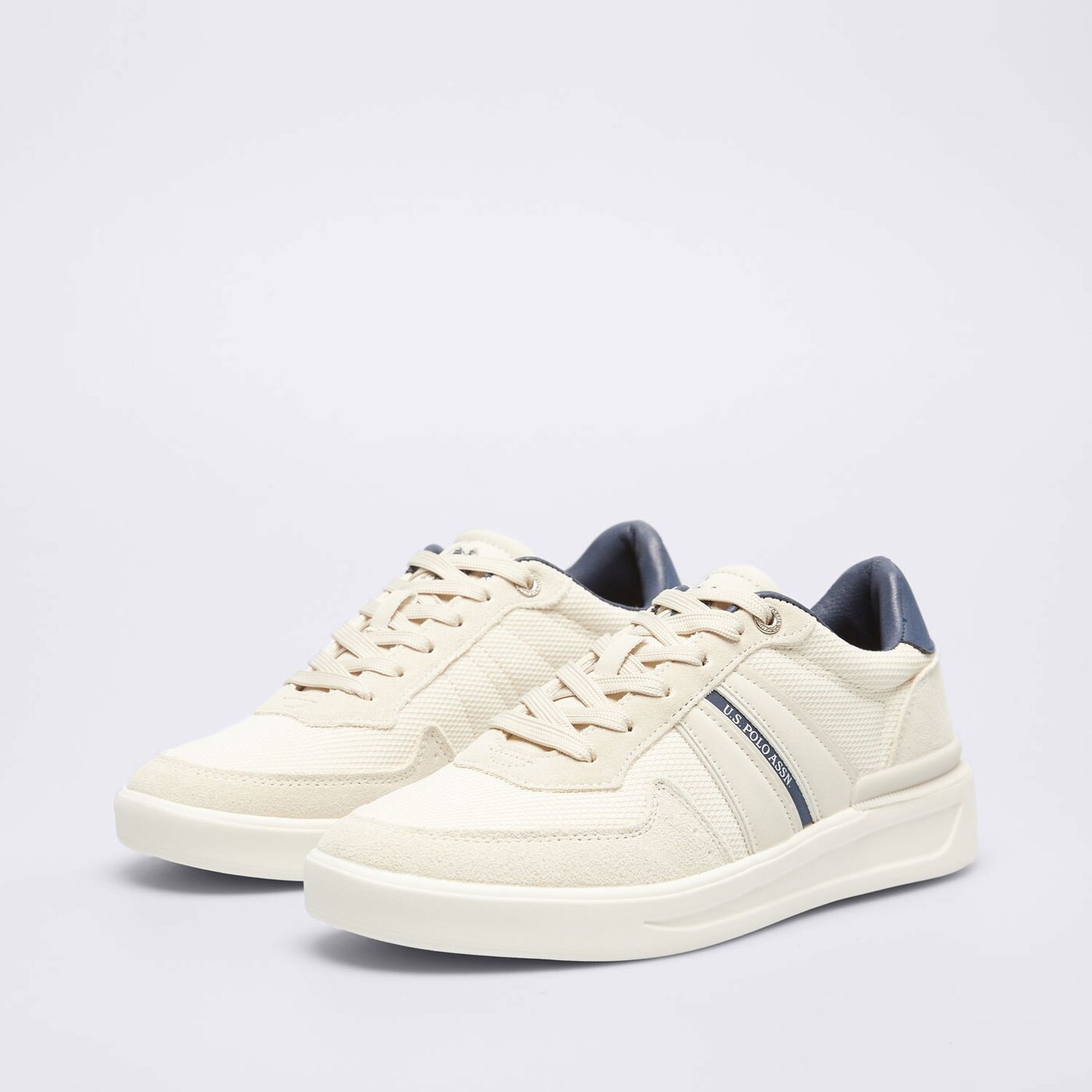 Buty sportowe męskie U.S. POLO ASSN. NATE001 nate001bei008 kolor biały