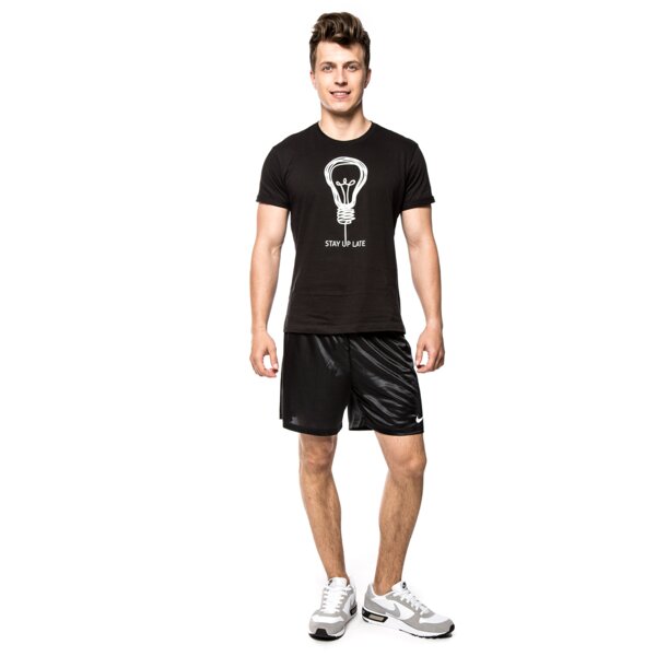 Koszulka męska LOTTO T-SHIRT PIONIER lo16tsmpr062 kolor czarny