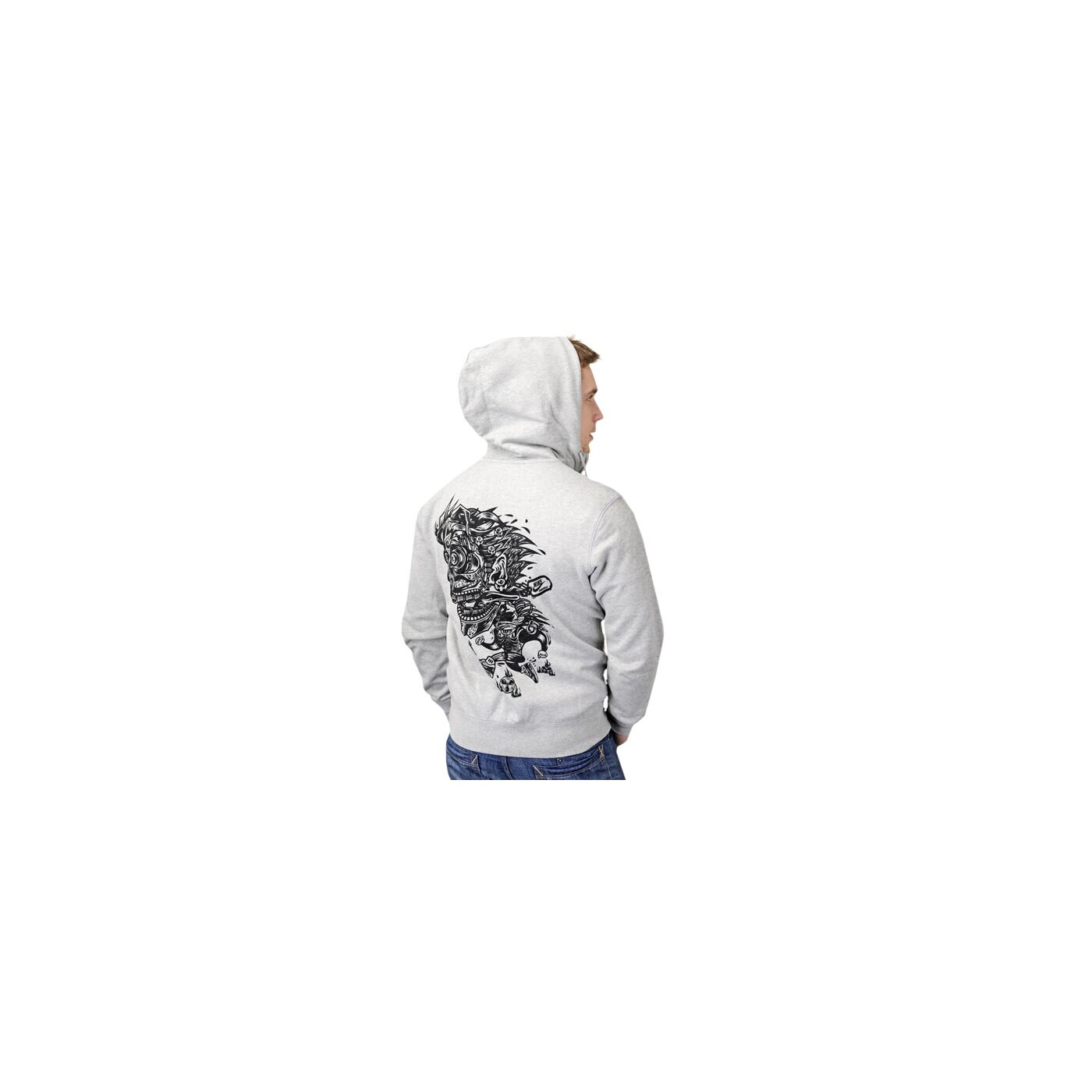 Bluza męska NIKE BLUZA RUN   TILL DEAD FULL ZIP 405136063 