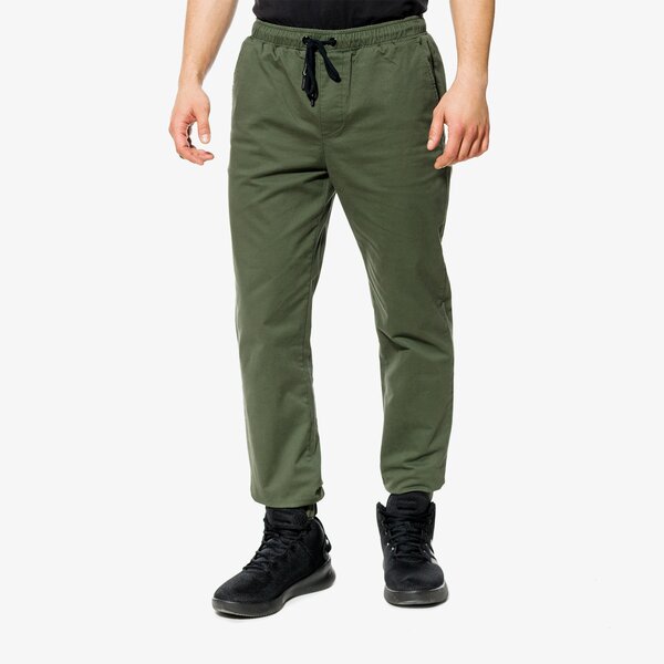 Spodnie dresowe męskie FEEWEAR SPODNIE MILO fw18spm12002 kolor khaki