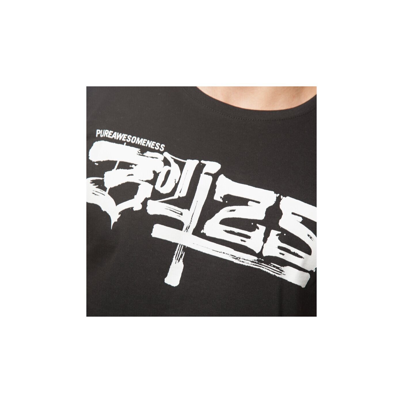 Koszulka męska CONFRONT T-SHIRT ZARBI cf35tsm04001 kolor czarny