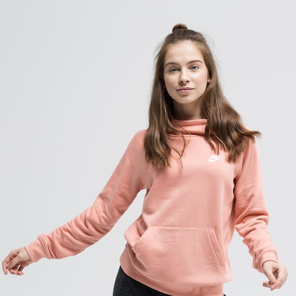 Bluza damska NIKE BLUZA W NSW ESSNTL FNL PO FLC bv4116-606 kolor różowy
