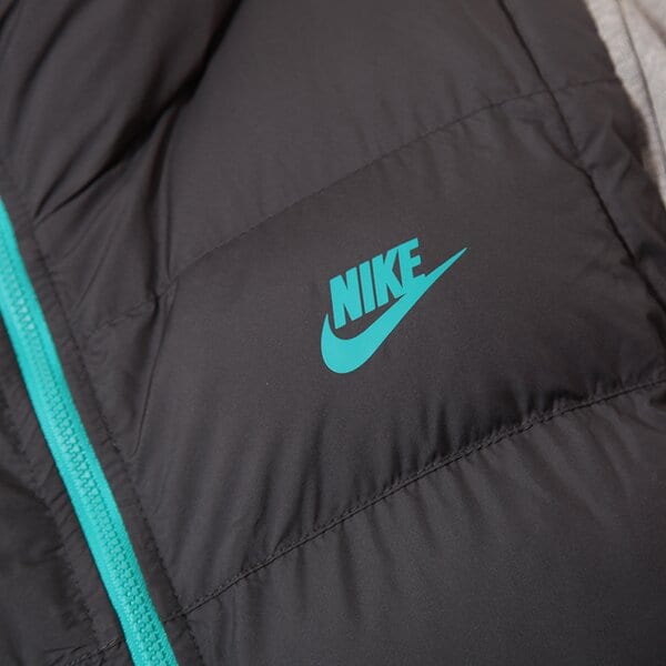 Bezrękawnik męski NIKE KAMIZELKA VEST HOOD PADD WERE 636698060 kolor szary