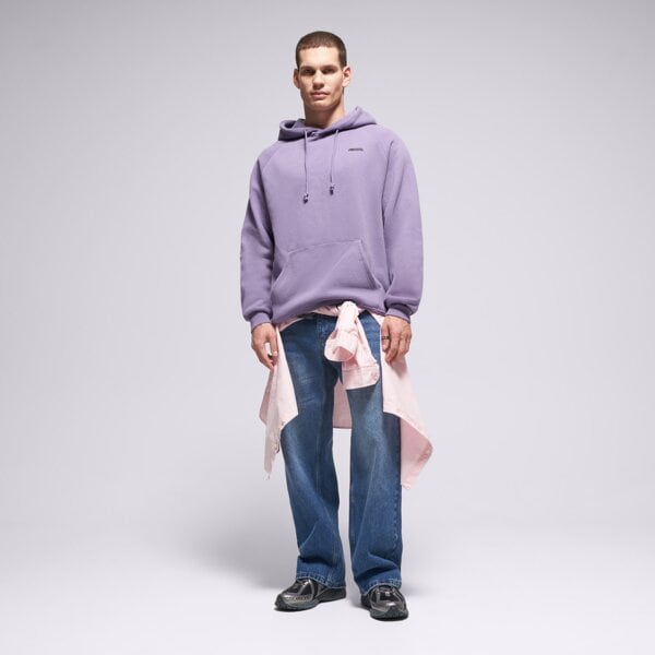 Spodnie dresowe męskie PROSTO SPODNIE JEANS BAGGY TARMAC BLUE kl252mpan3012 kolor niebieski