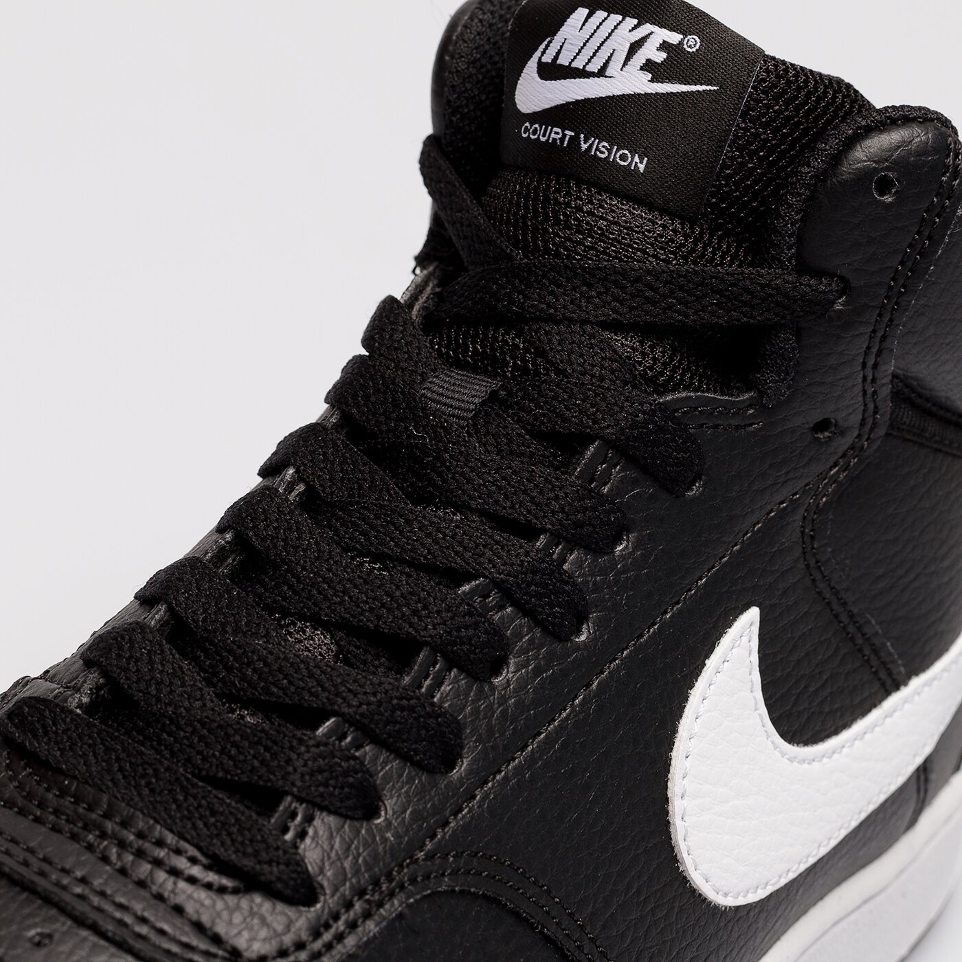 Buty sportowe męskie NIKE COURT VISION MID NEXT NATURE dn3577-001 kolor czarny