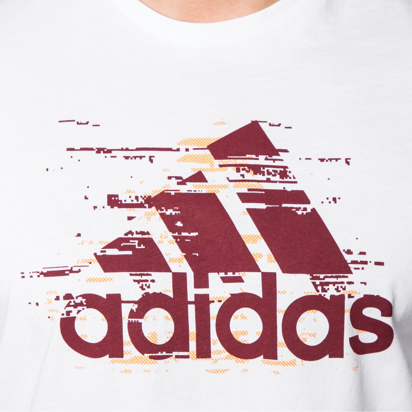 Koszulka męska ADIDAS T-SHIRT ESS LOGO ay7172 kolor biały