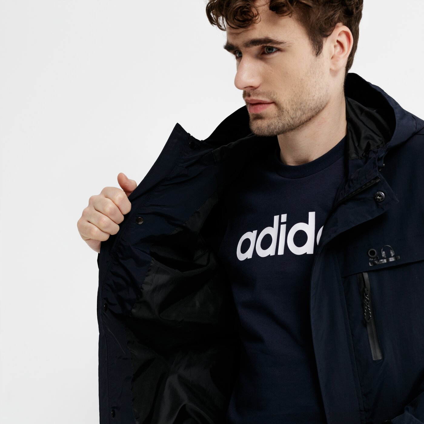 Kurtka przejściowa męska UMBRO KURTKA OLLIT ul19kum23001 kolor granatowy