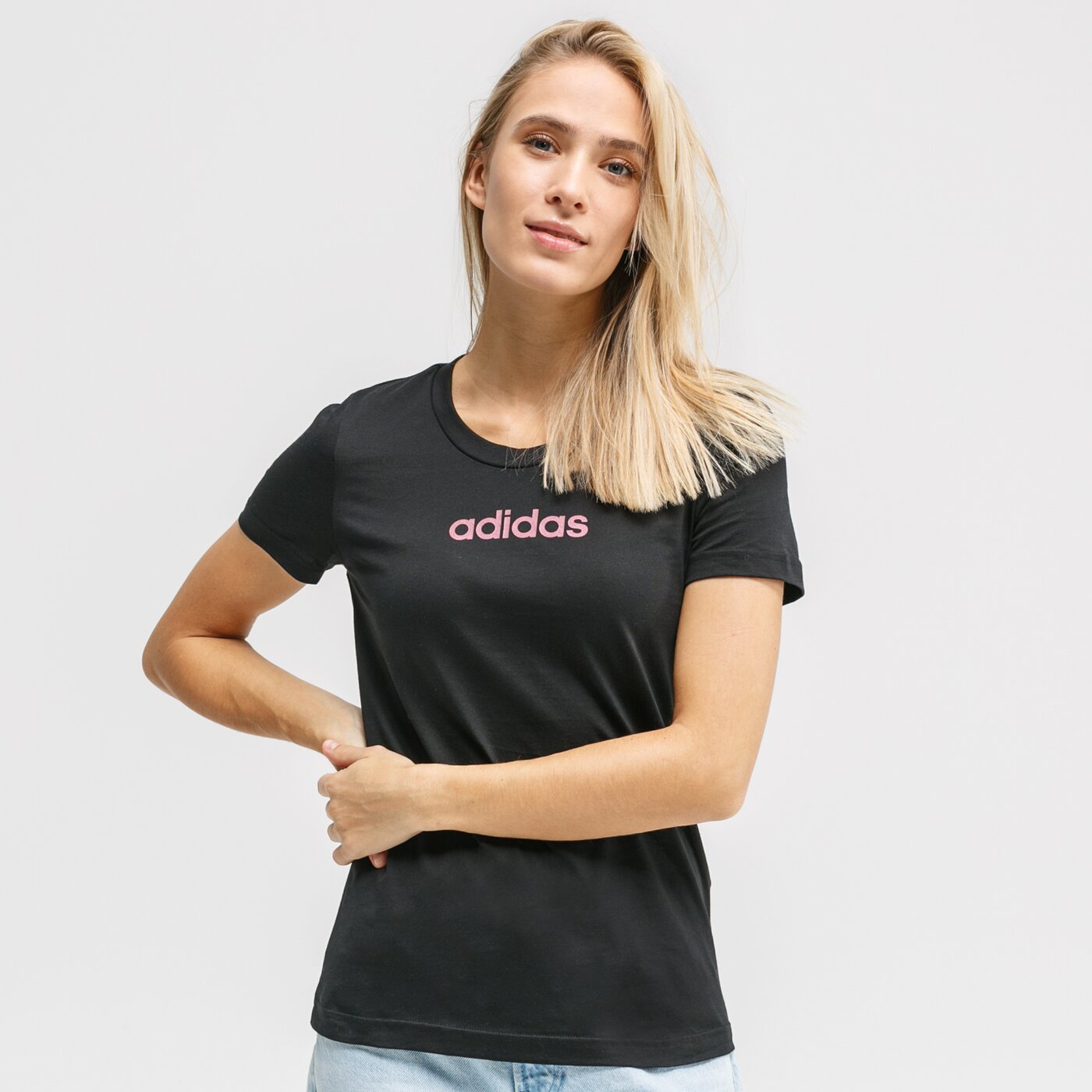 Koszulka damska ADIDAS T-SHIRT W E BR T gd4929 kolor czarny