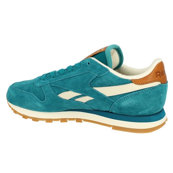 REEBOK CL LEATHER SUEDE v45569 kolor niebieski