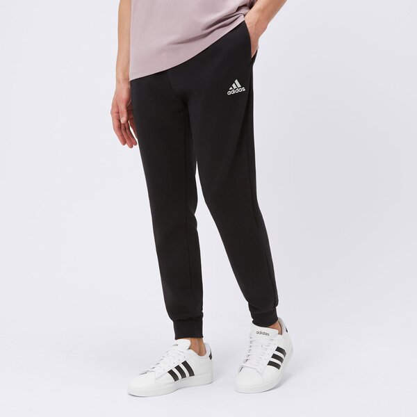 Spodnie dresowe męskie ADIDAS SPODNIE M FEELCOZY hl2236 kolor czarny