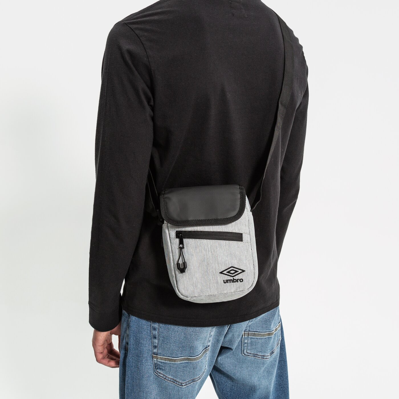 Torba sportowa damska UMBRO TOREBKA HESWALL ul321tom05002 kolor szary