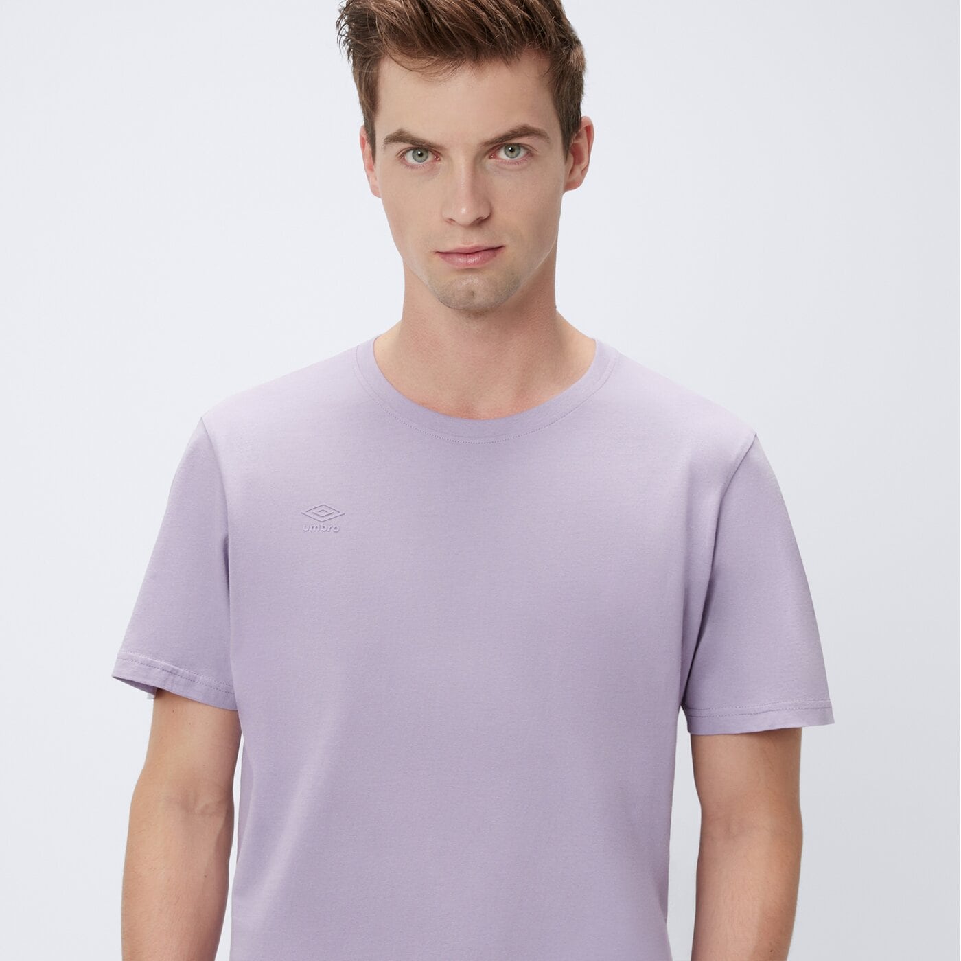 Koszulka męska UMBRO T-SHIRT MARLON ul125tsm90006 kolor fioletowy