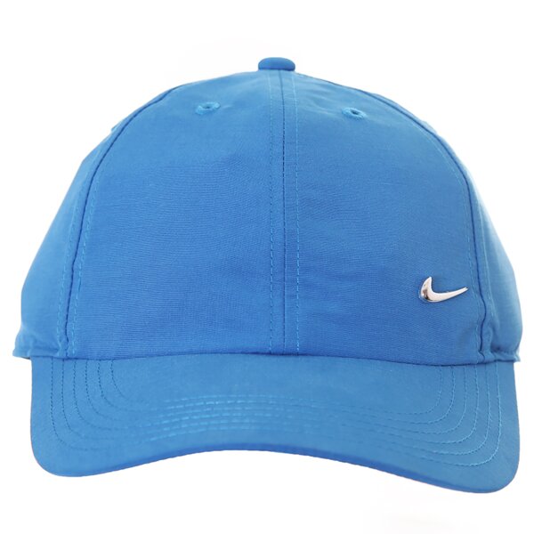 Czapka z daszkiem damska NIKE CZAPKA HERITAGE 86 METAL SWOOSH YTH 405043418 kolor niebieski
