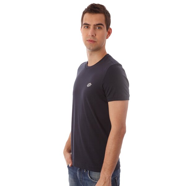Koszulka męska LOTTO T-SHIRT LARRY BS q2915 kolor granatowy