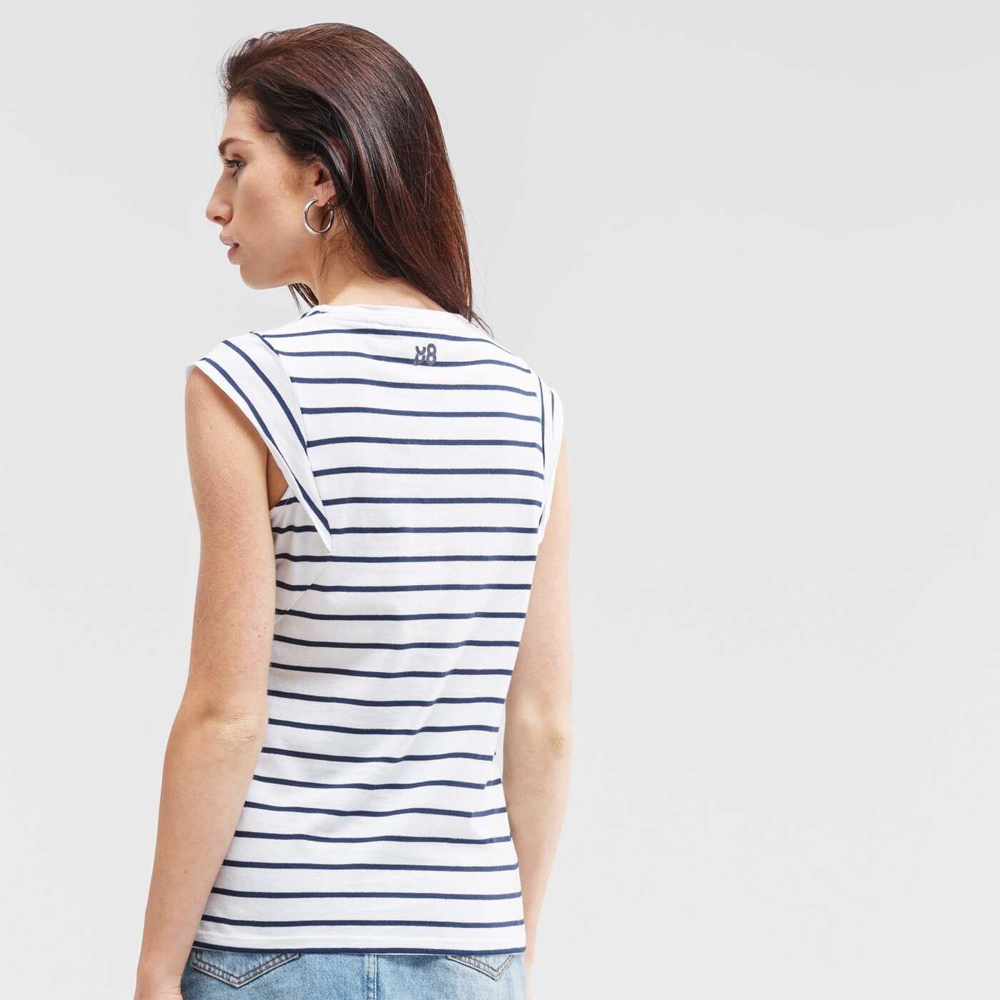 Koszulka damska UP8 T-SHIRT DITSY up120tsd19001 kolor biały