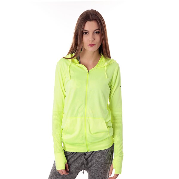 Bluza damska NIKE BLUZA NIKE EPIC DF KNIT HOODY 589295702 kolor żółty