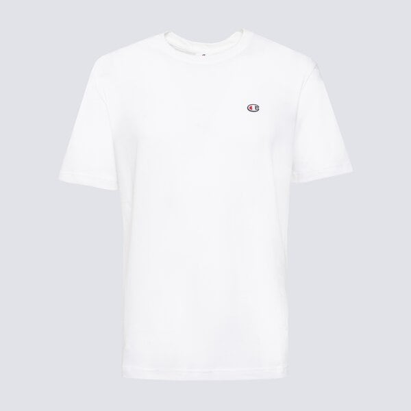 Koszulka męska CHAMPION T-SHIRT CREWNECK TEE 220453ww001 kolor biały