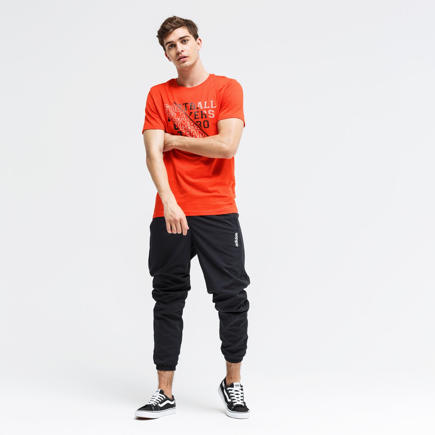 Koszulka męska UMBRO T-SHIRT TIMOTHY ul39tsm19001 kolor czerwony