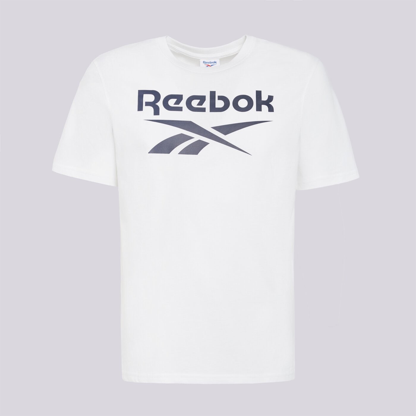 Koszulka męska REEBOK T-SHIRT CHAD BIG LOGO CREW NECK SS TEE 100240898 kolor biały